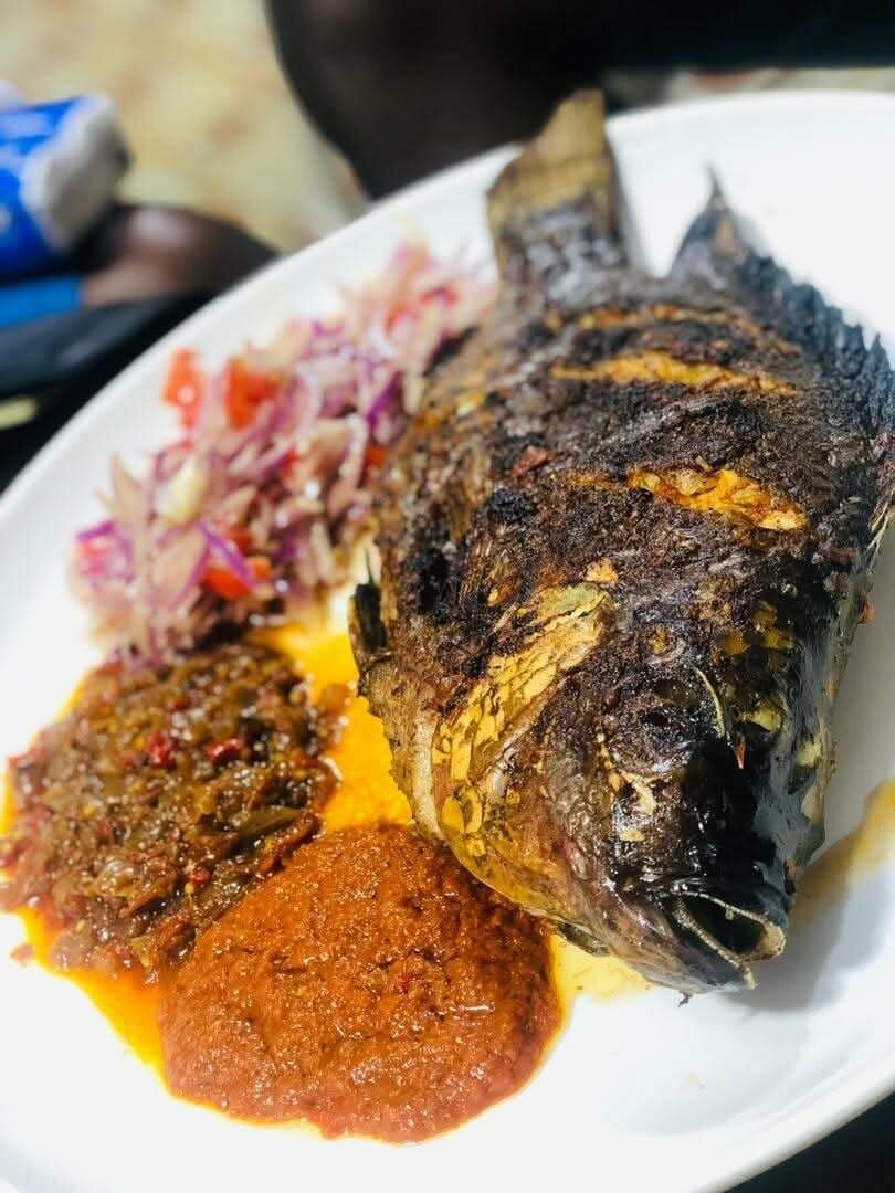 Poisson braisé