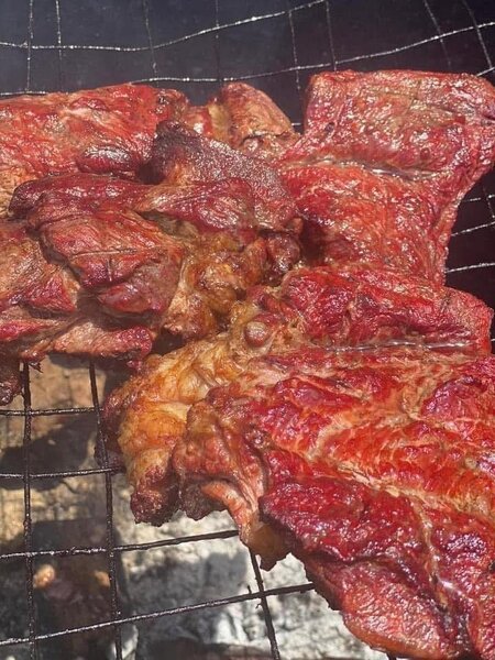 Viande fumé 3500kg
