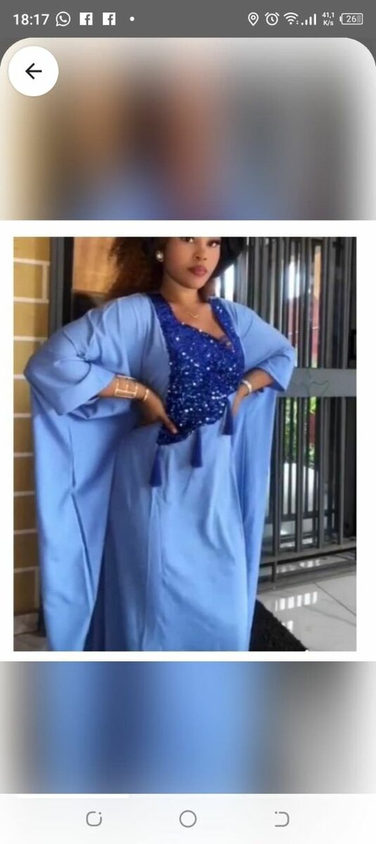 Boubou brodé