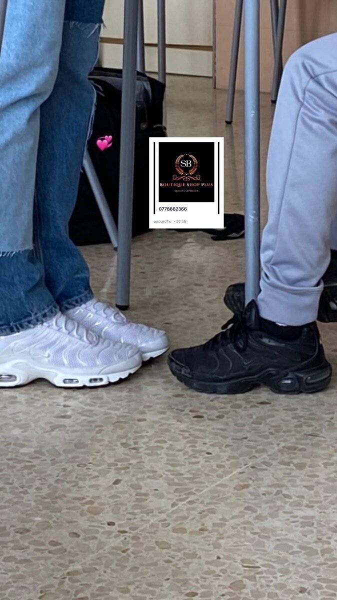 Basket nike tn authentique avec sa boîte