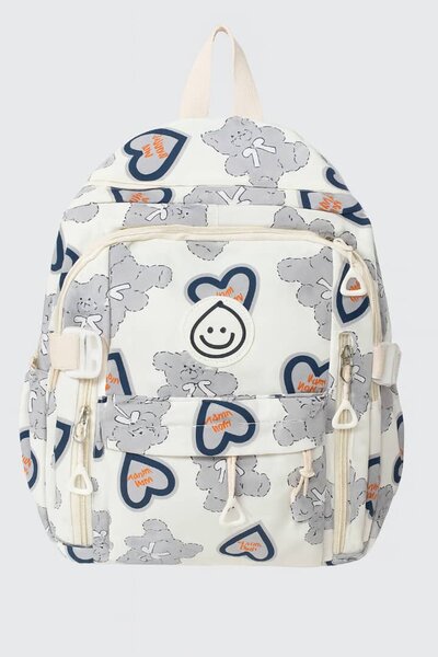 Sac à dos motif ours tendance
