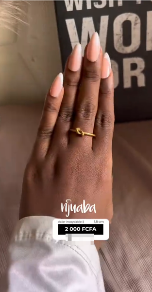 Bijoux bague femme