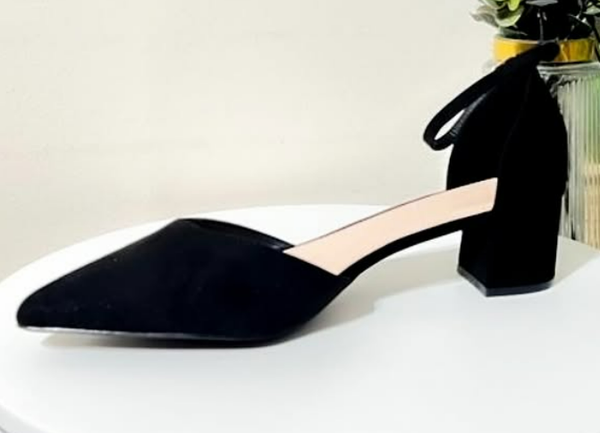 black shoe