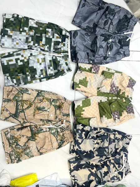 Shorts camouflage tendance