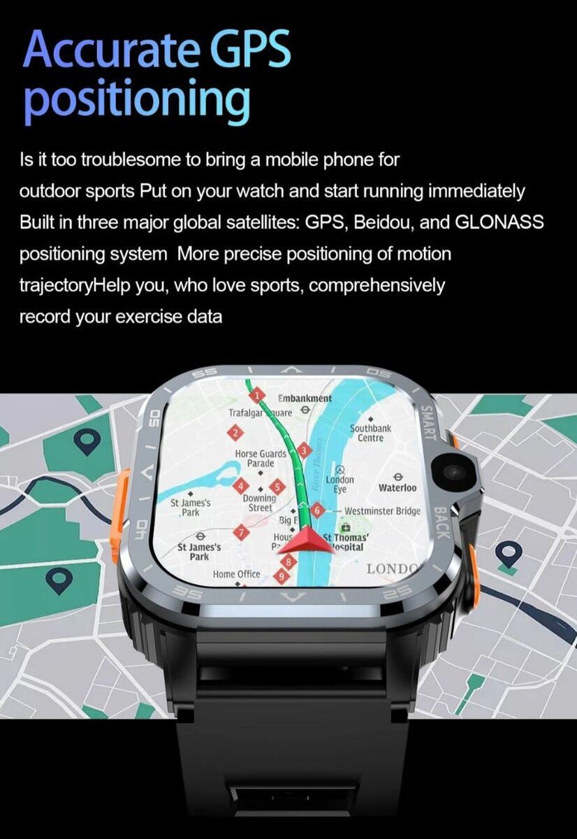 Valdus montre intelligente 4G