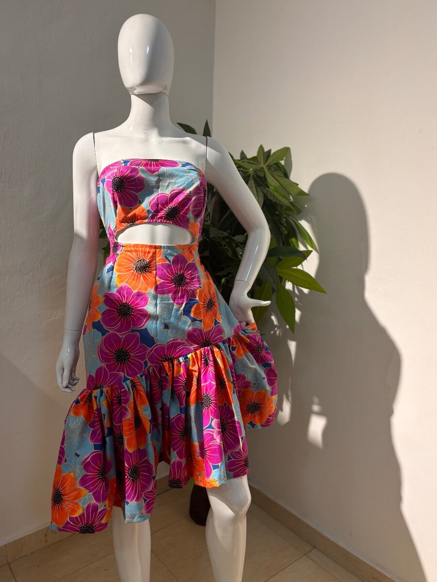 African Print Dress