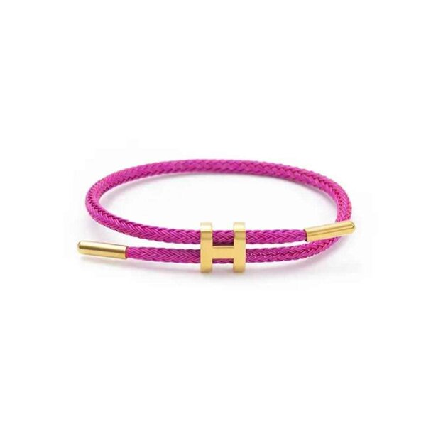Bracelet en cuir tressé
