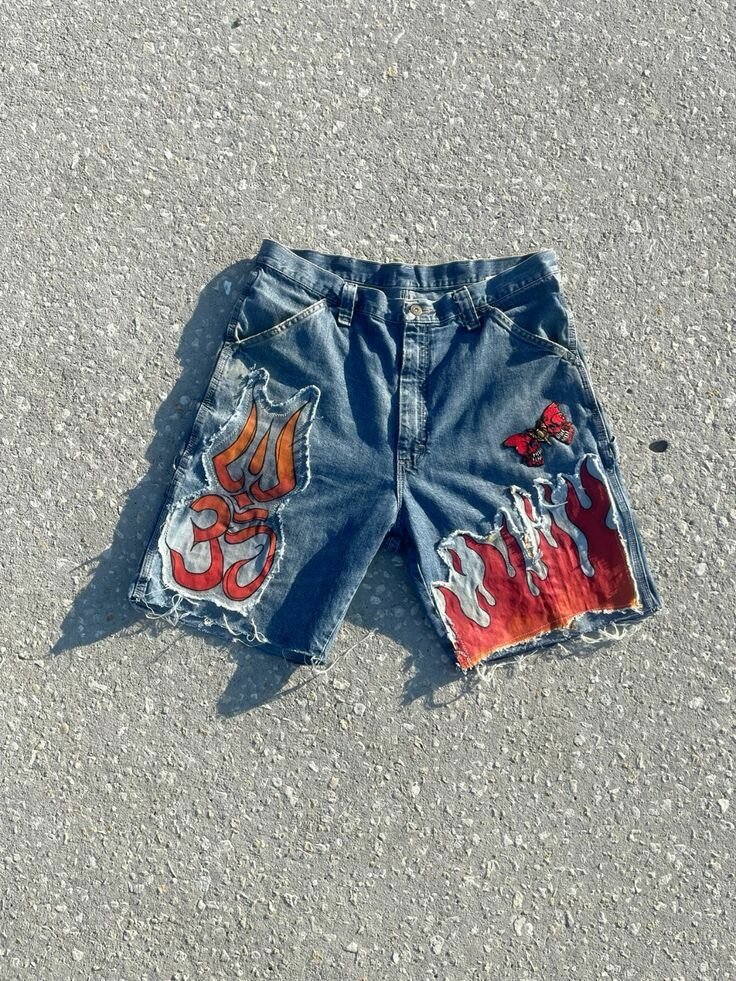 Men's shorts jeans