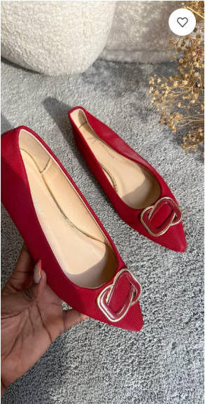 Varley wine flat shoes