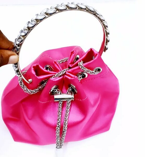 Pouch bag, pink