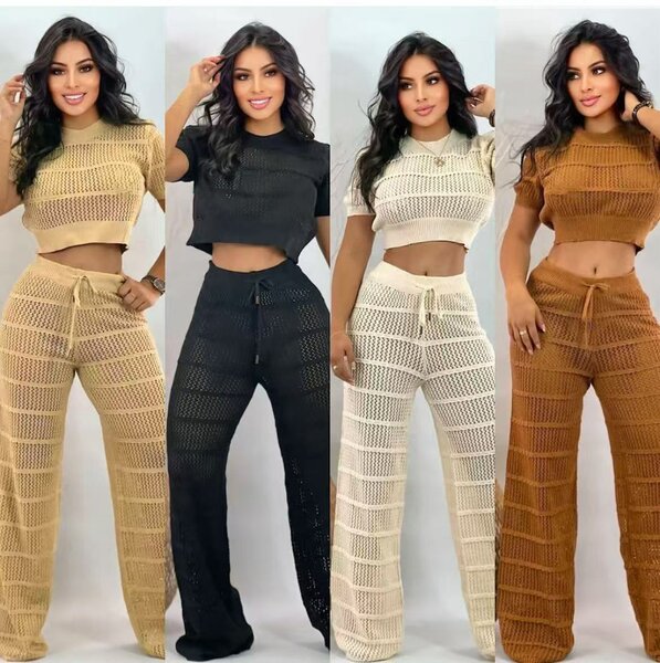 Set de Tenue en Tricot Élégant
