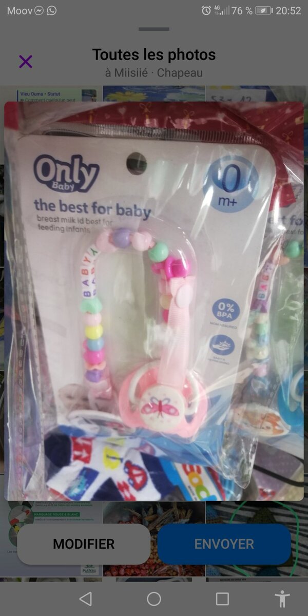 Tétine de bébé