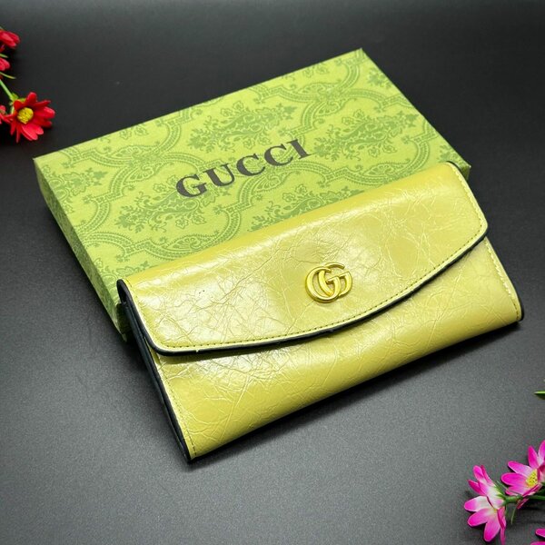 Ladies branded leather purses
