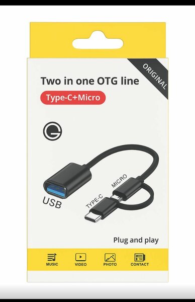 Adaptateur OTG Type-C Micro USB