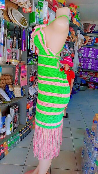 Robe tricotée