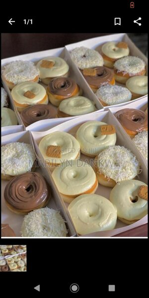 Milky doughnuts
