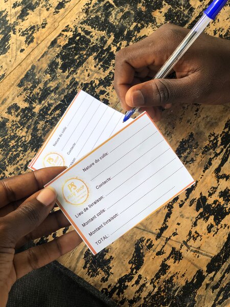 Cartes de livraison