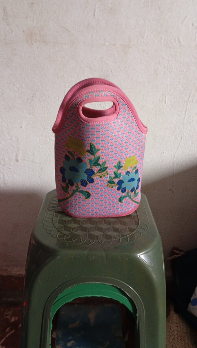 Sac isotherme à fleurs