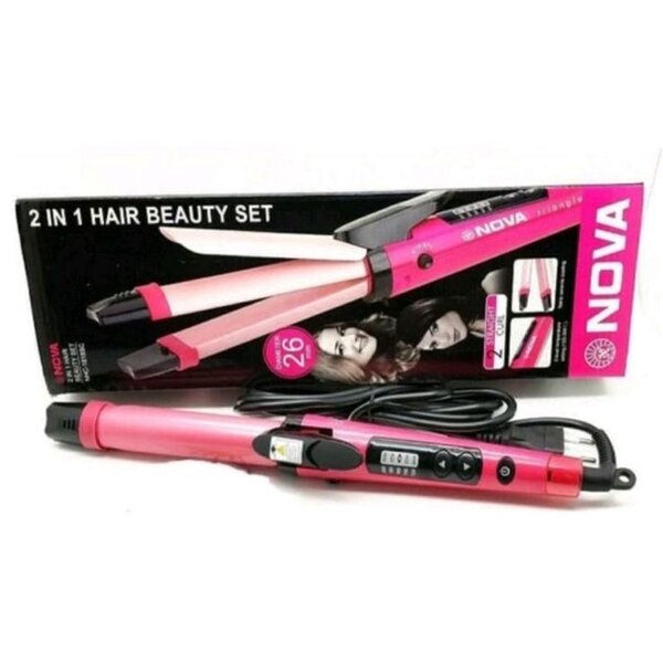 2 in 1 straightener and curler big size