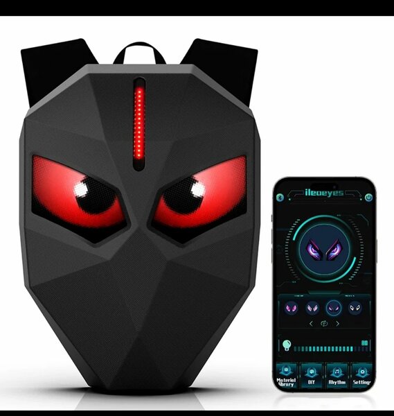 Sac à dos LED interactif