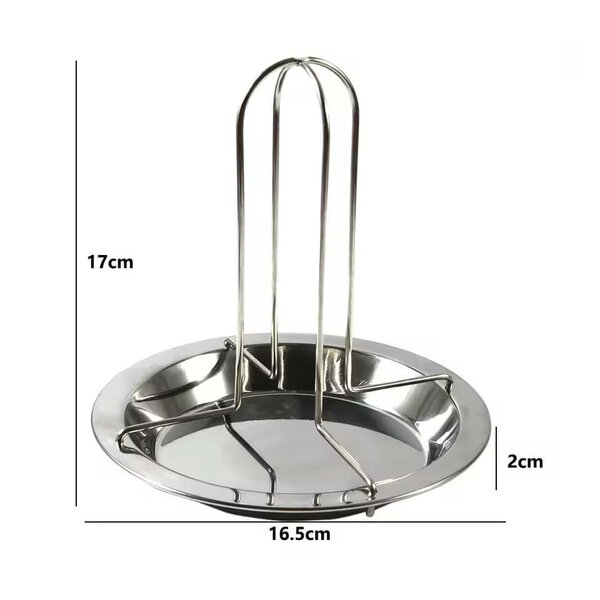 Outils de cuisine pour barbecue en plein air, support de pou