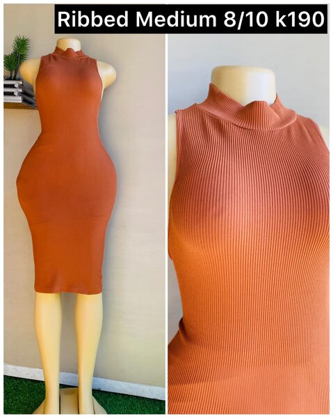 orange dress