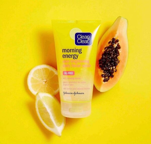 Clean &clear facial scrub