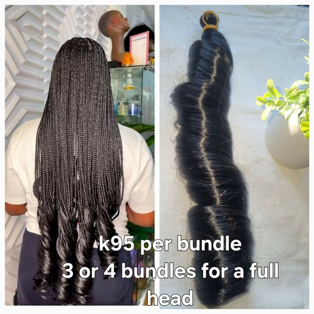 Spanish Curl braids