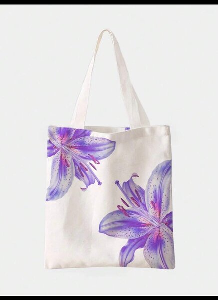 Sac fourre-tout fleur