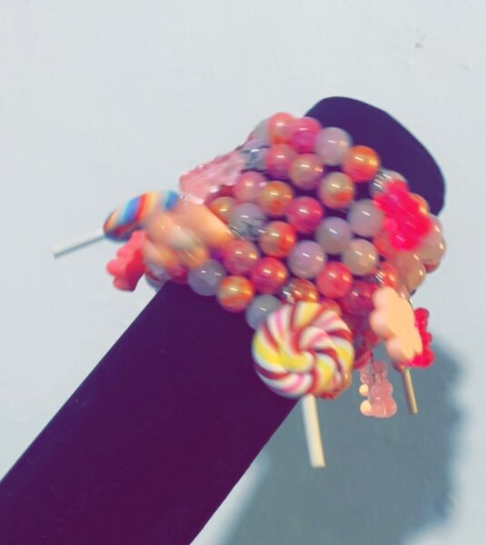 beaded bracelet