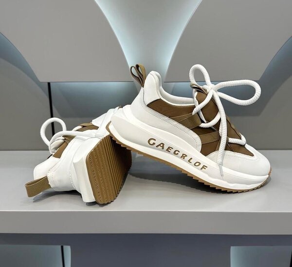 Sneakers à lacets unisexes