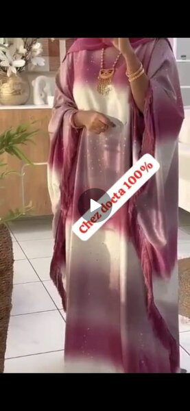 Boubou coloré
