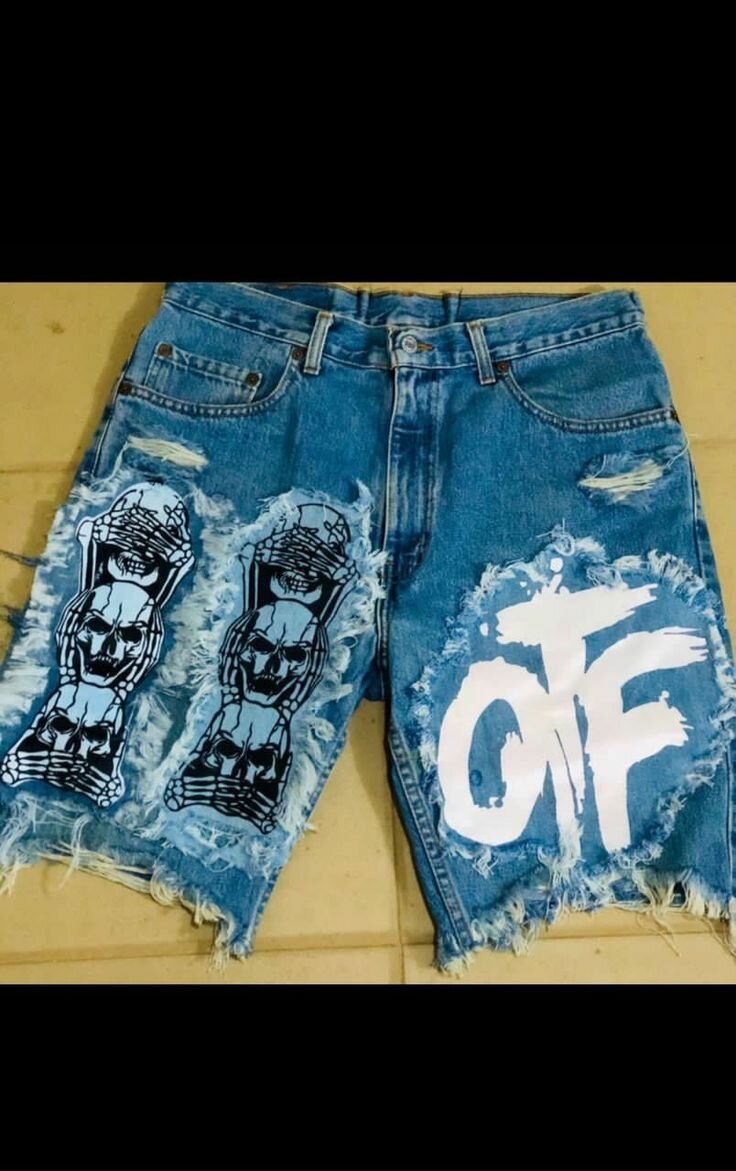 Men's jeans shorts