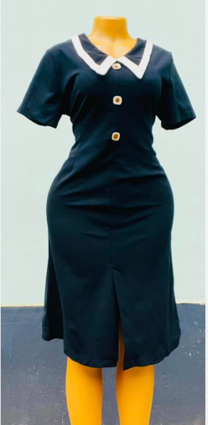 black dress, size L