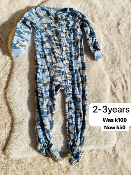 Romper bleu