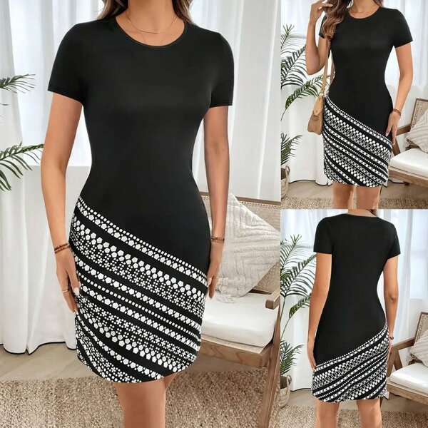 STRAIGHT DRESS. sizes:S-2XL