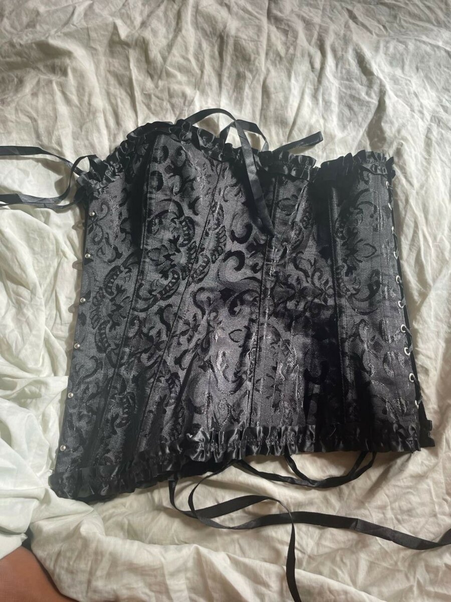 Corset noir
