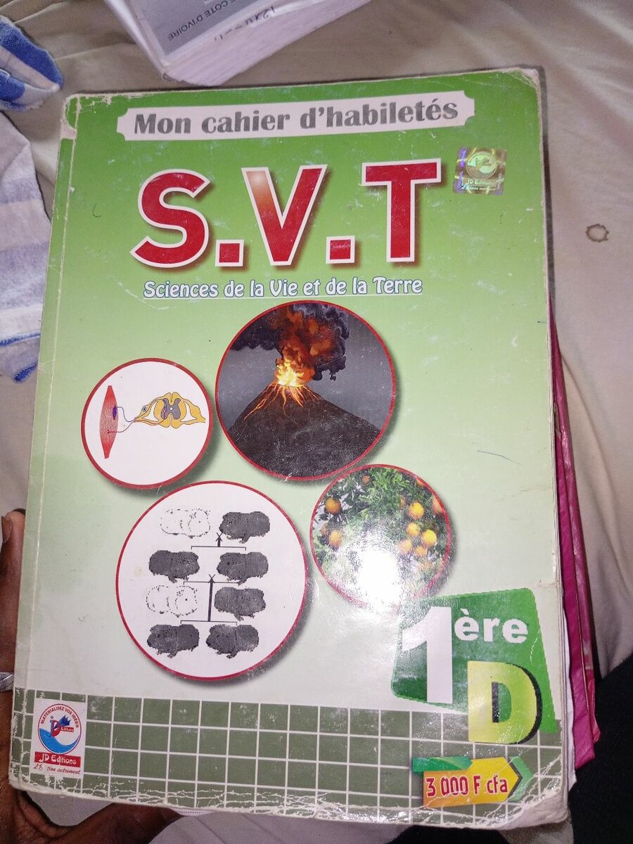 Cahier d’activités S.V.T 1ère D