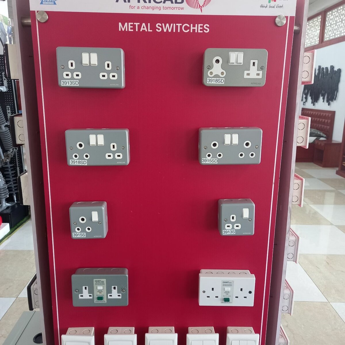 Metal sockets