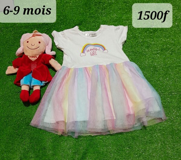 Robe pour fille 6-9 mois