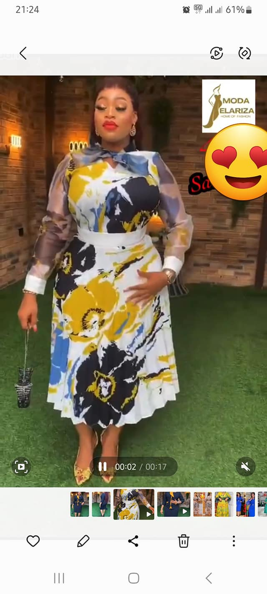 Robe blanc jaune