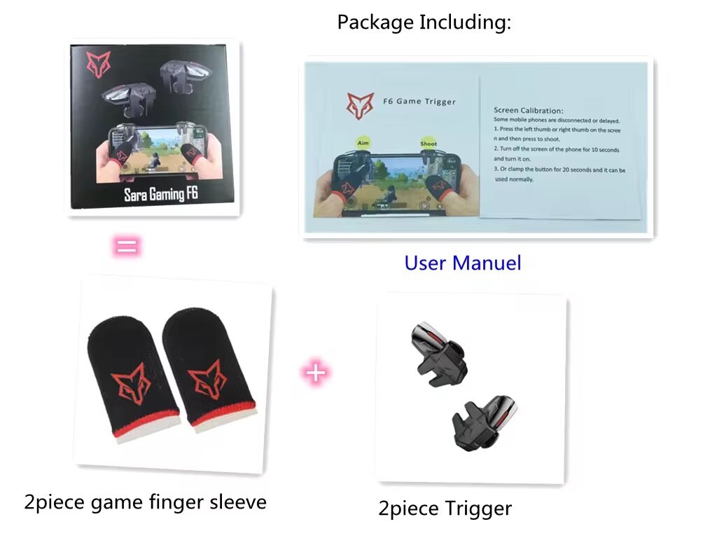 Sara Gaming F6 Triggers