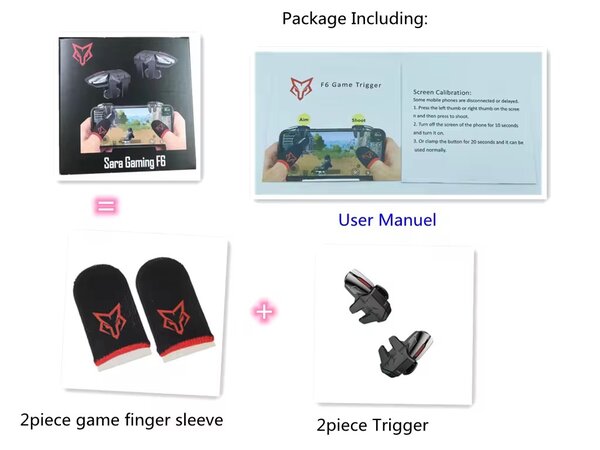 Sara Gaming F6 Triggers