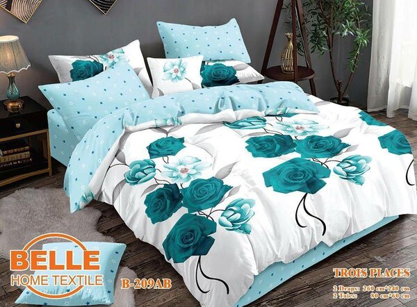 Drap de lit 3places