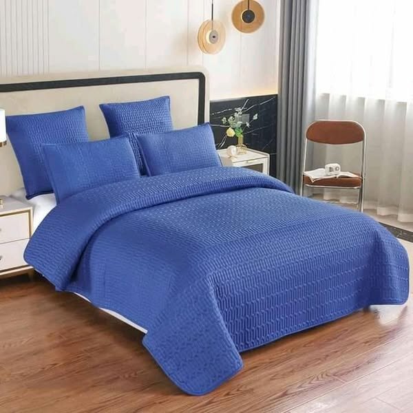 blue bedding set