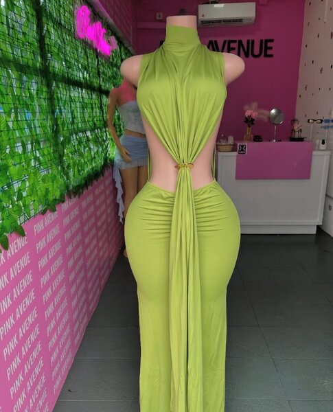 Green dress