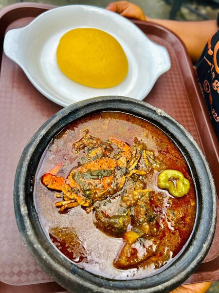 Foutou sauce graine