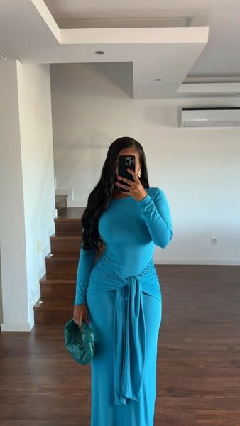 Robe Longue Élégante Femme