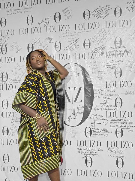 Caftan coloré africain pour femmes