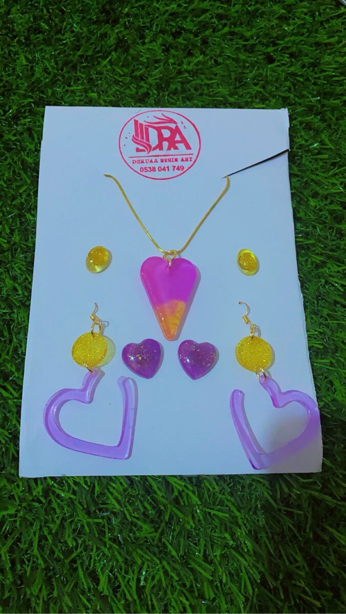 Resin jewelry